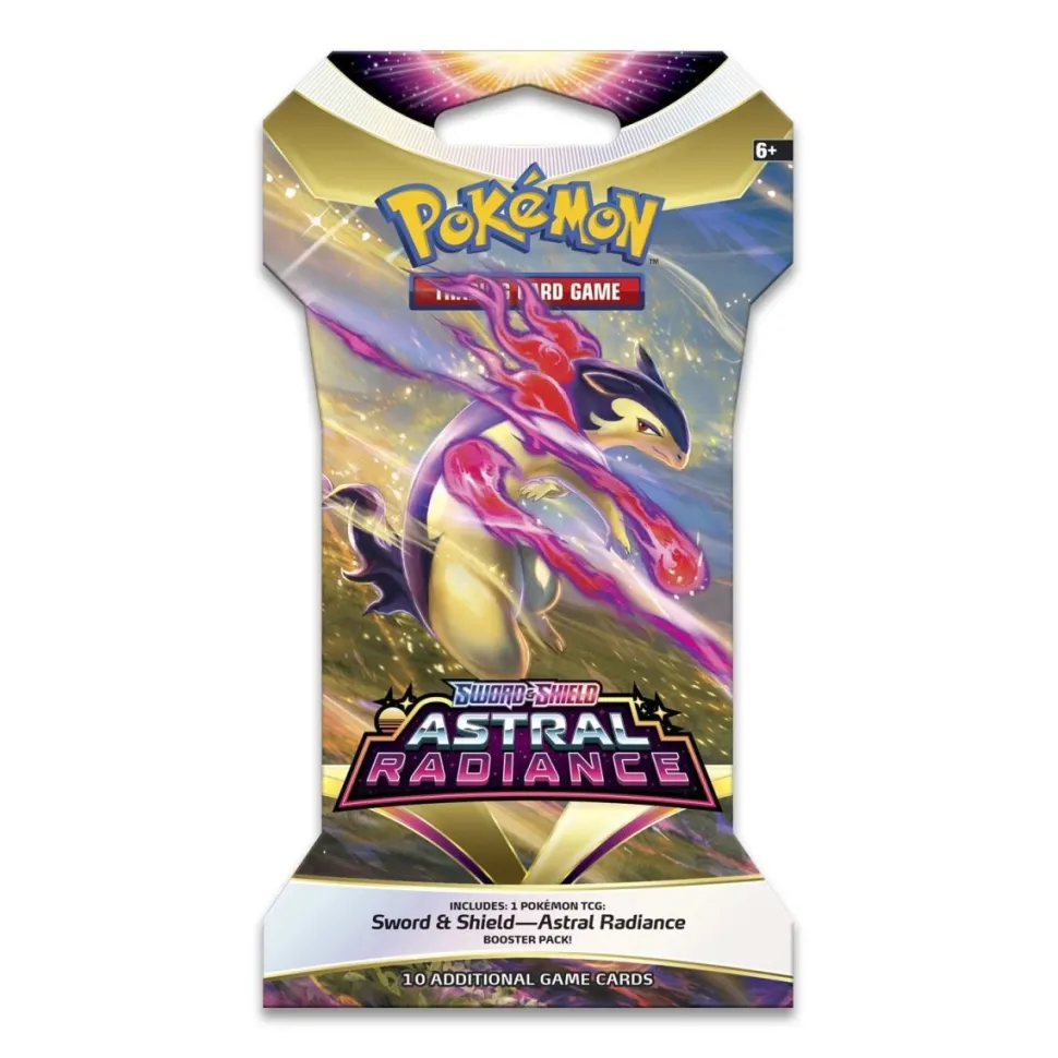 Pokemon TCG: Astral Radiance Sleeved Booster Pack (10 Cards)