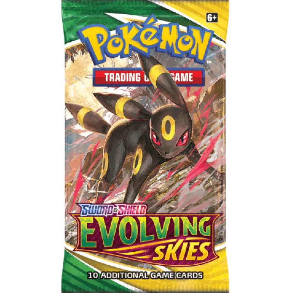 Pokemon TCG: Evolving Skies Booster Pack (10 Cards)