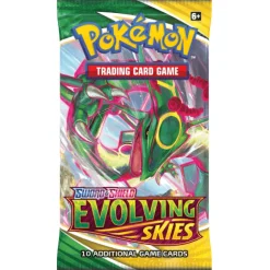 Pokemon TCG: Evolving Skies Booster Pack (10 Cards)