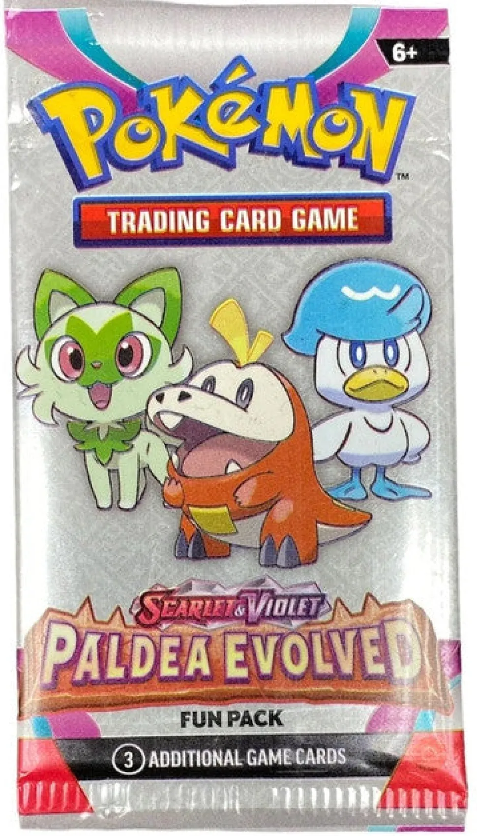 Pokemon TCG: Paldea Evolved Fun Pack (3 Cards)