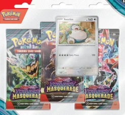 Pokemon TCG: Scarlet & Violet 6 - Twilight Masquerade - 3-Pack Blister - Snorlax