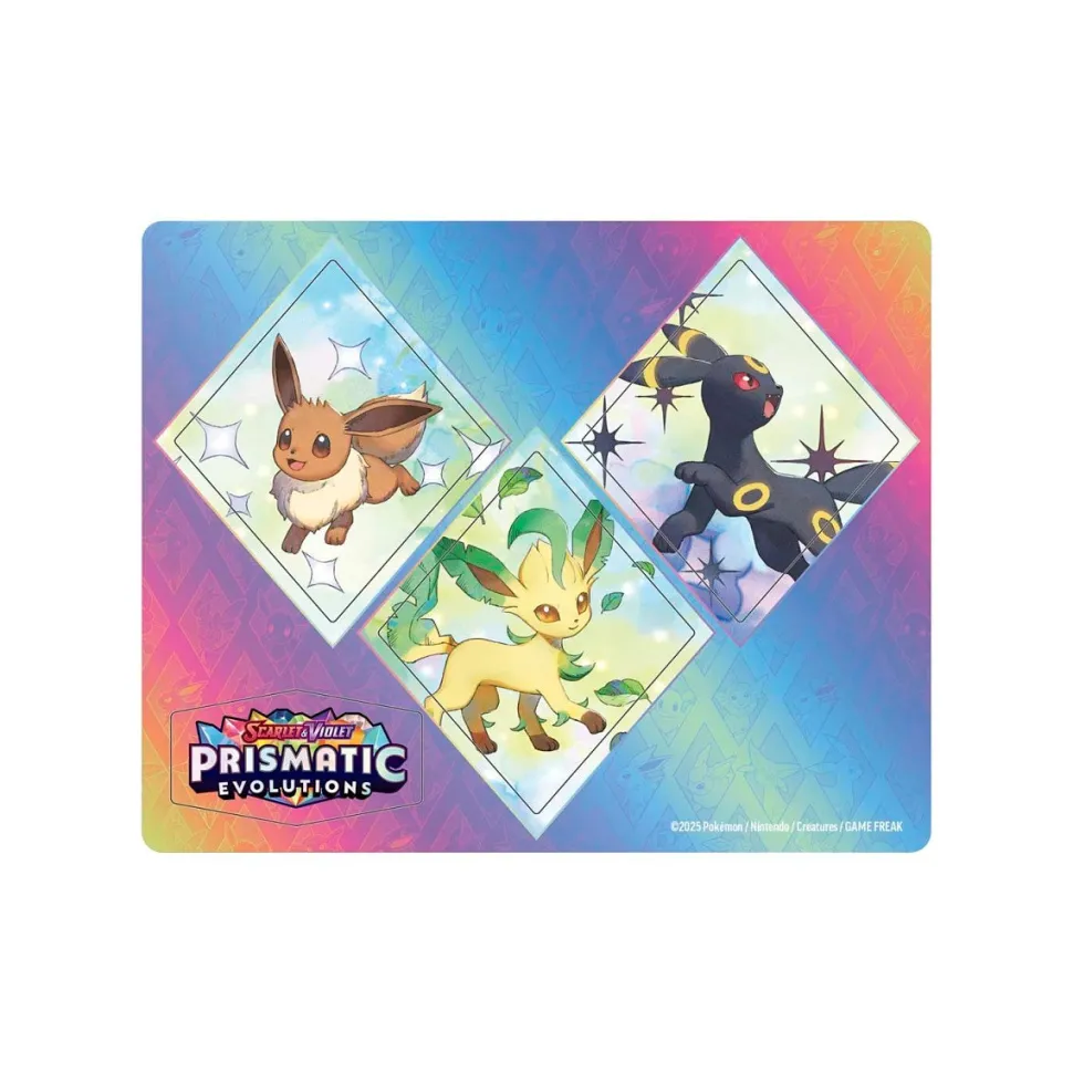 Pokemon TCG: Scarlet & Violet 8.5 - Prismatic Evolutions Tech Sticker Collection - Leafeon
