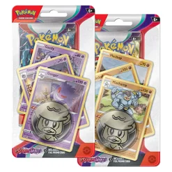 Pokemon TCG: Scarlet & Violet Premium Checklane Display Trading Cards 2 Pack - Gengar & Machamp