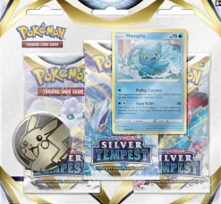 Pokemon TCG: Silver Tempest 3 Pack Blister Manapy Or Togetic Promo