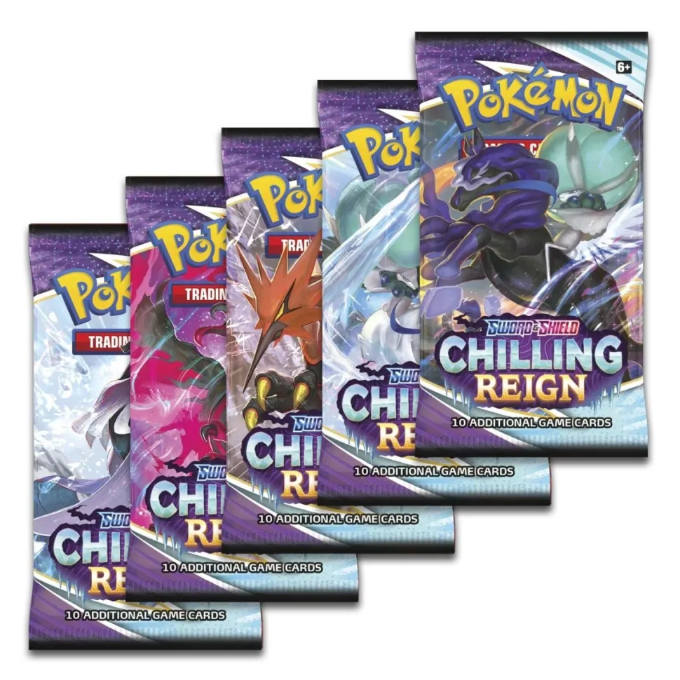 Pokemon TCG: Sword & Shield - Chilling Reign – Booster Pack x1