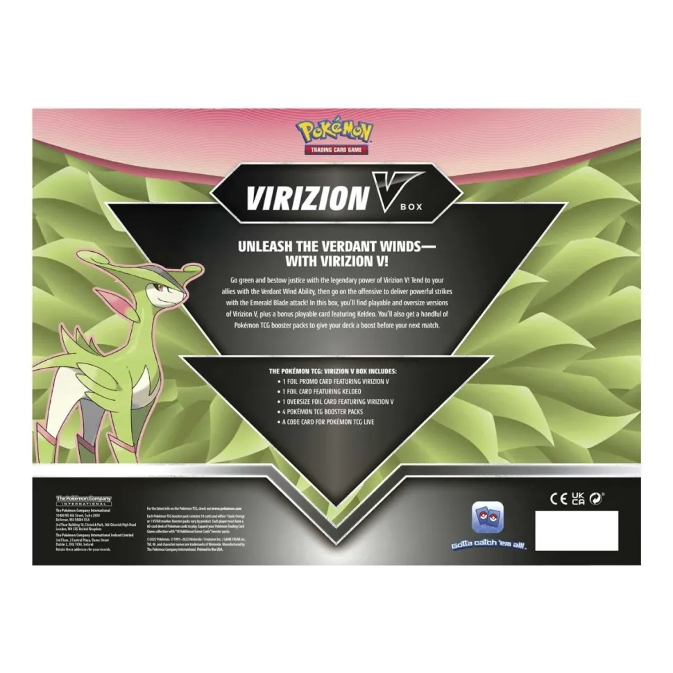 Pokemon TCG: Virizion V Box