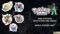 Pokémon Legends: Z-A with FREE Stickers (Switch)