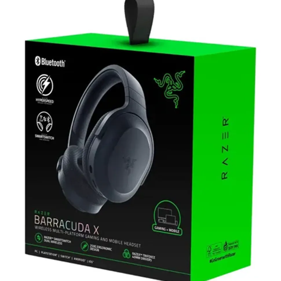Razer Barracuda - Wireless Multi-platform Gaming and Mobile Headset - Black