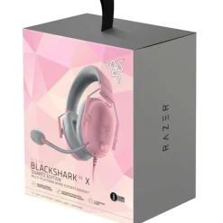 Razer BlackShark V2 X Wired Headset - Quartz Pink