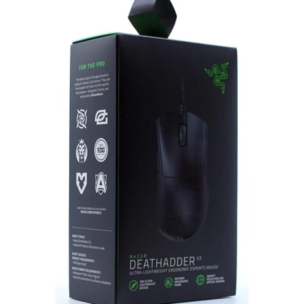 Razer DeathAdder V3 USB Optical Gaming Mouse Black