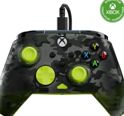 Rematch Core Wired Controller · XB · Ghost Camo Black & Yellow