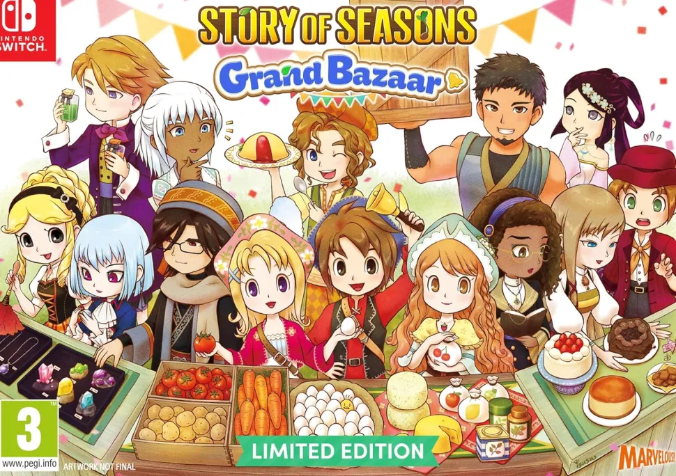 STORY OF SEASONS: Grand Bazaar - Limited Edition (Switch)