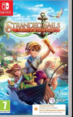 Stranded Sails: Explorers Of The Cursed Islands [Code In A Box] (Switch)