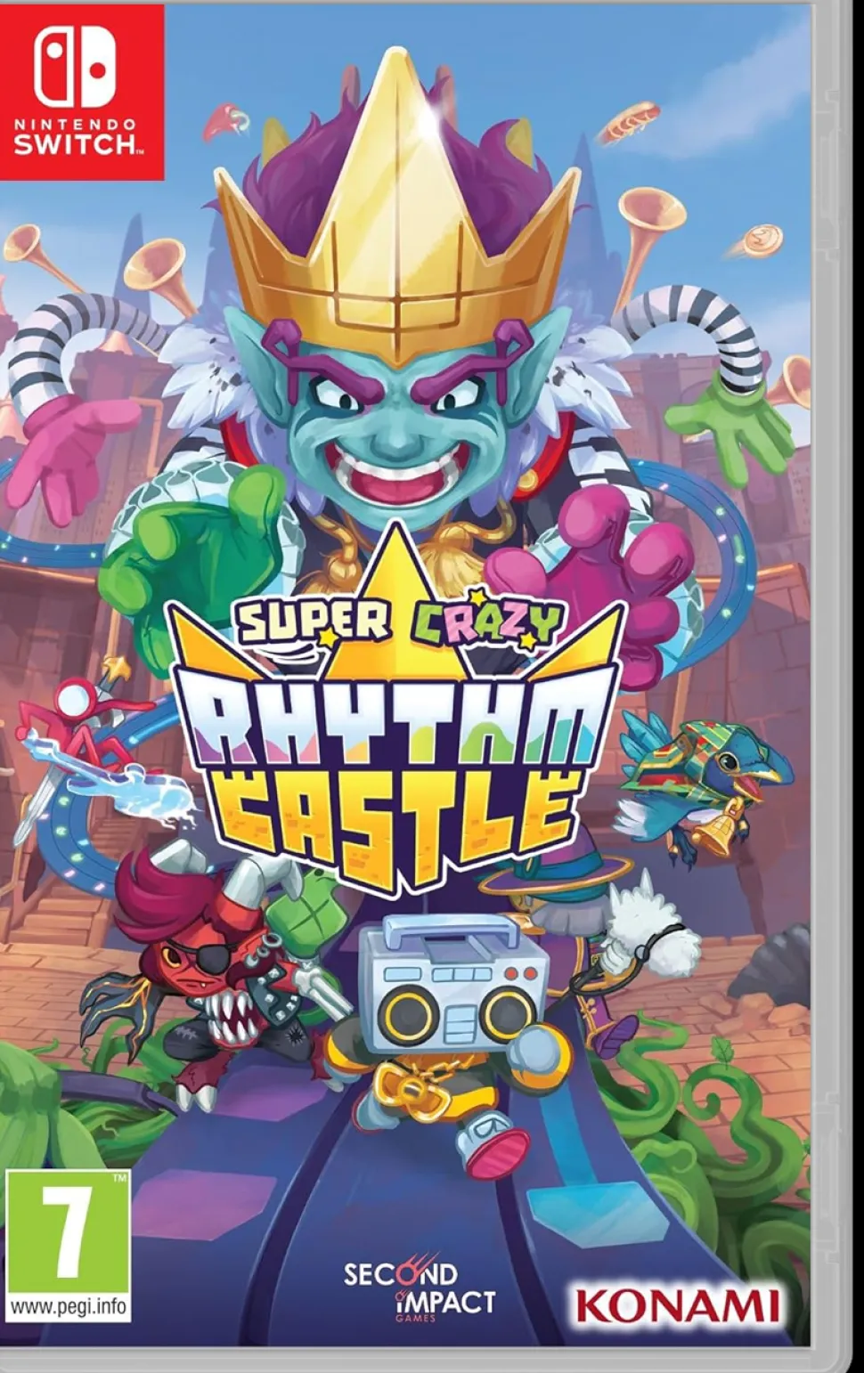 Super Crazy Rhythym Castle (Switch)