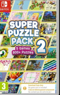 Super Puzzle Pack 2 [Code in a Box] (Switch)