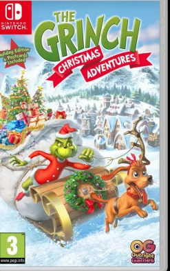 The Grinch: Christmas Adventures - Holiday Edition 4 Postcards Included (Switch)