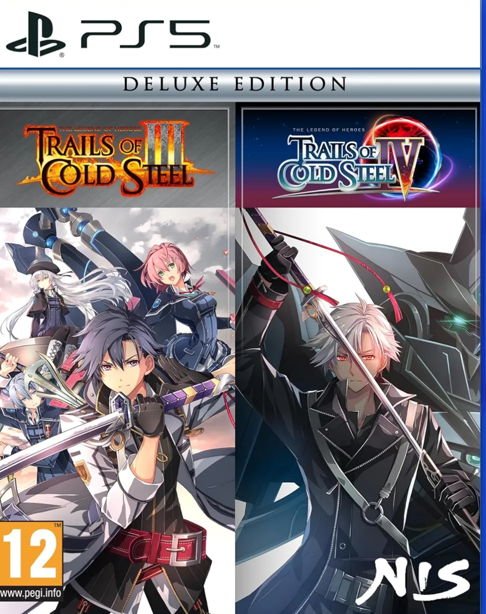 The LegendofHeroes:TrailsofColdSteel III/The Legend of Heroes:TrailsofColdSteelIV-DeluxeEdition(PS5)