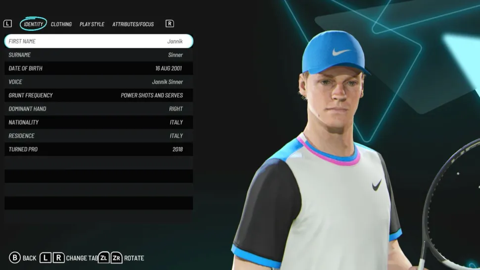 TIEBREAK: Official Game of the ATP & WTA - ACE Edition (Switch)