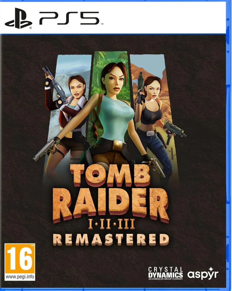 Tomb Raider I-III Remastered Starring Lara Croft (PS5)