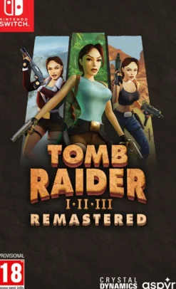 Tomb Raider I-III Remastered Starring Lara Croft (Switch)