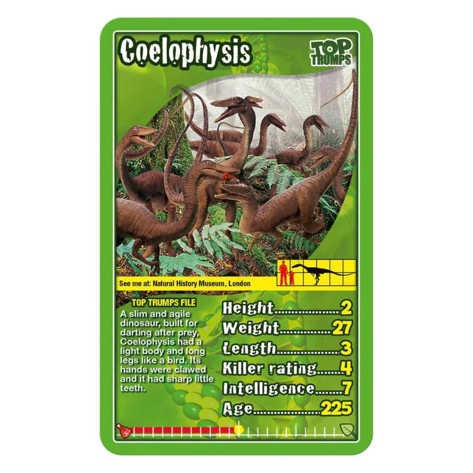 Top Trumps Dinosaur Classics Card Game