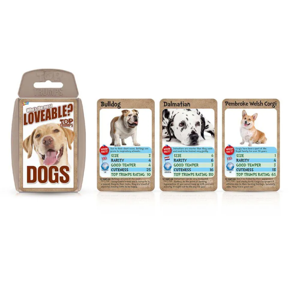 Top Trumps Dogs Card Game
