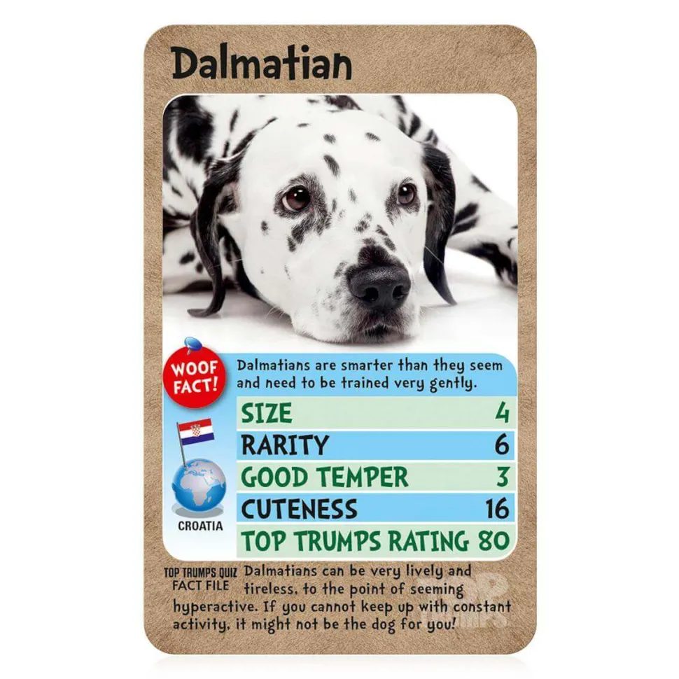 Top Trumps Dogs Card Game
