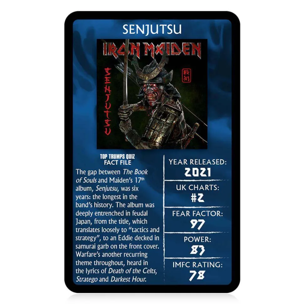 Top Trumps Iron Maiden Card Game