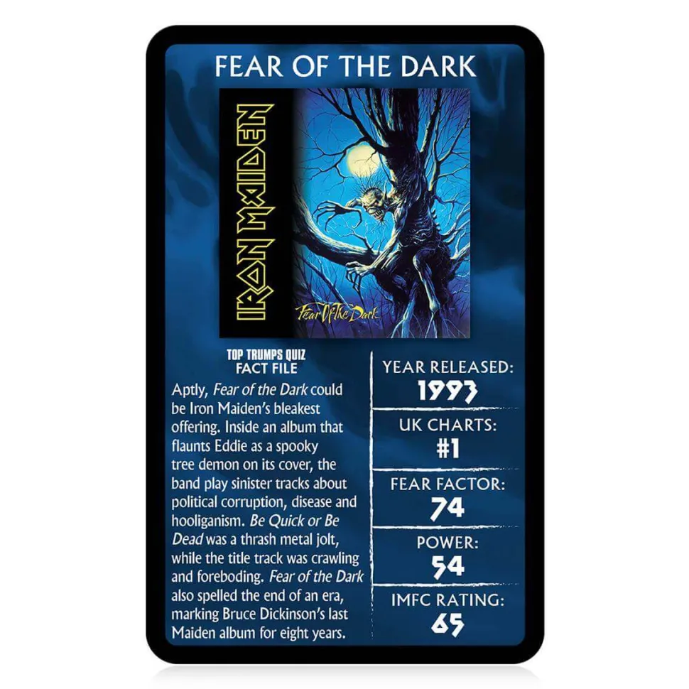 Top Trumps Iron Maiden Card Game