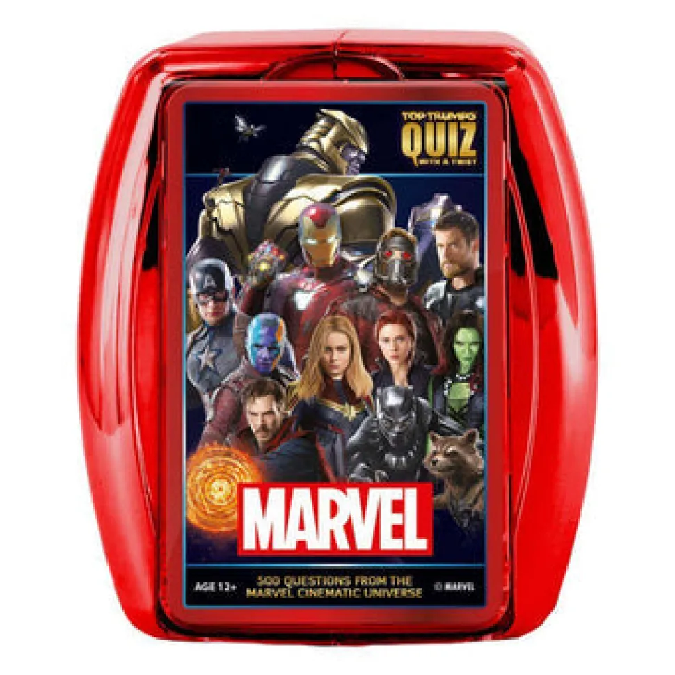 Top Trumps Marvel Cinematic Universe Quiz Game