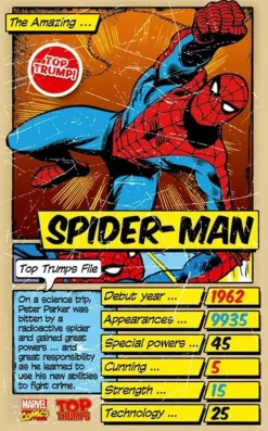 Top Trumps Marvel Comics Retro Special Card Game