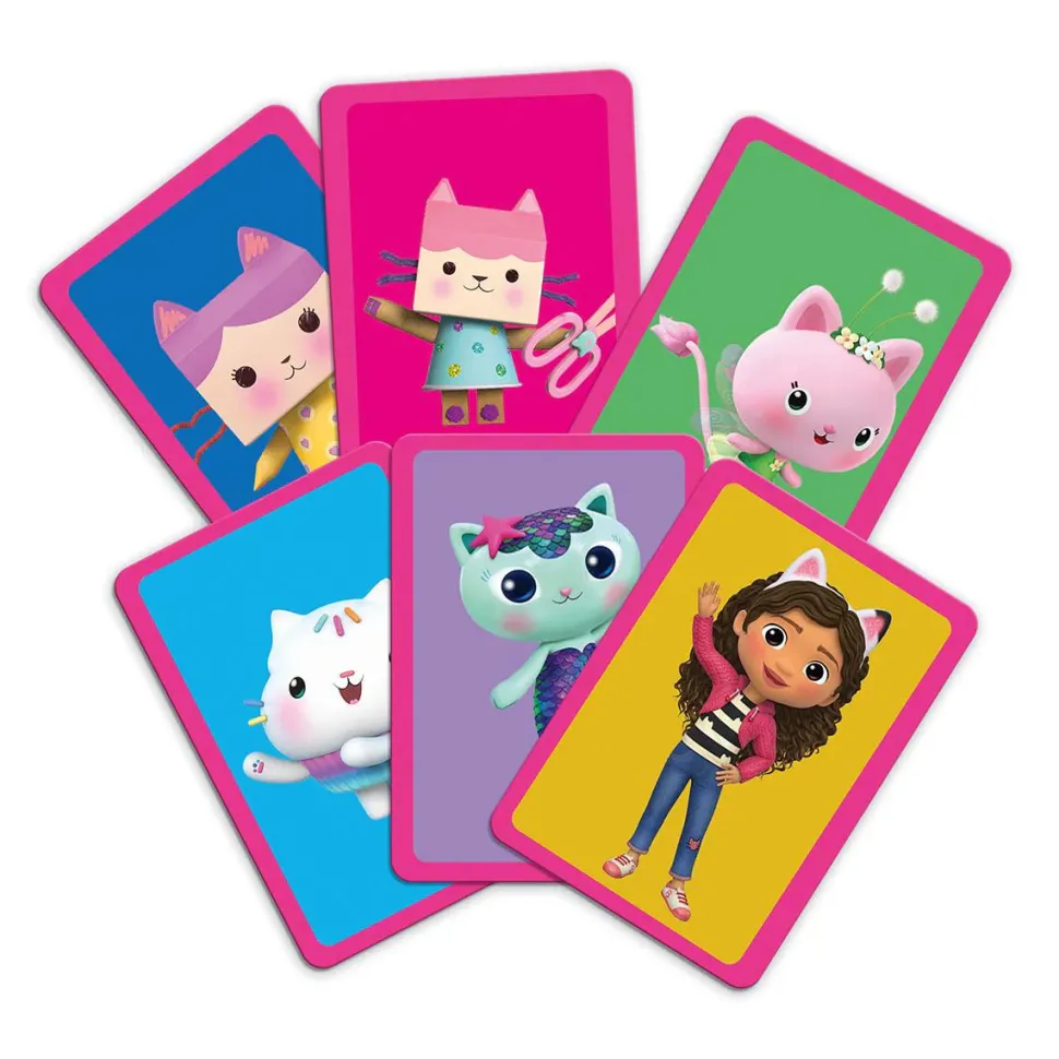 Top Trumps Match Gabby's Dollhouse - The Crazy Cube Game