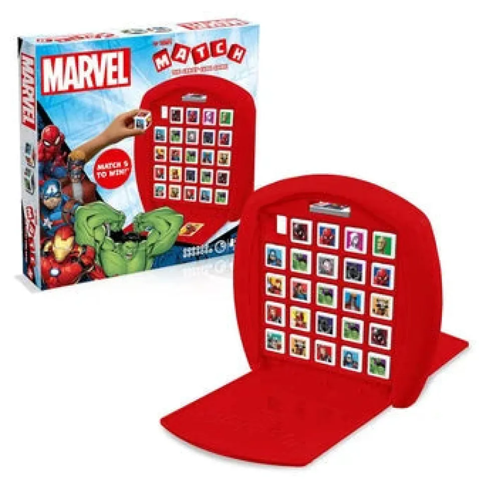 Top Trumps Match Marvel - The Crazy Cube Game