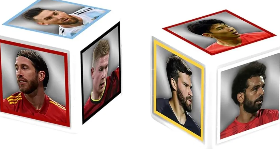 Top Trumps Match World Football Stars - The Crazy Cube Game
