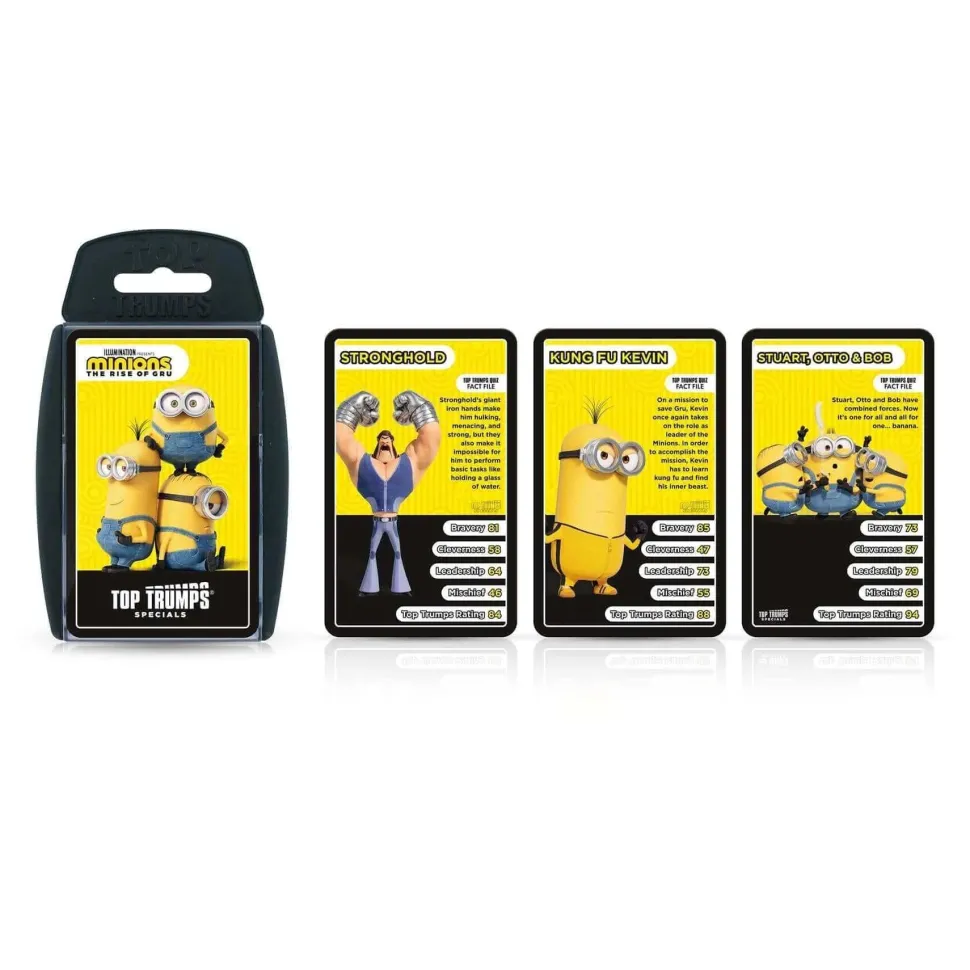 Top Trumps Minions 2 The Rise of Gru Specials Card Game