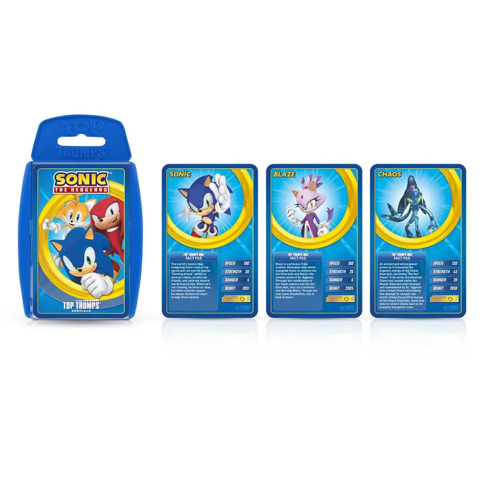Top Trumps Sonic the Hedgehog Card Game