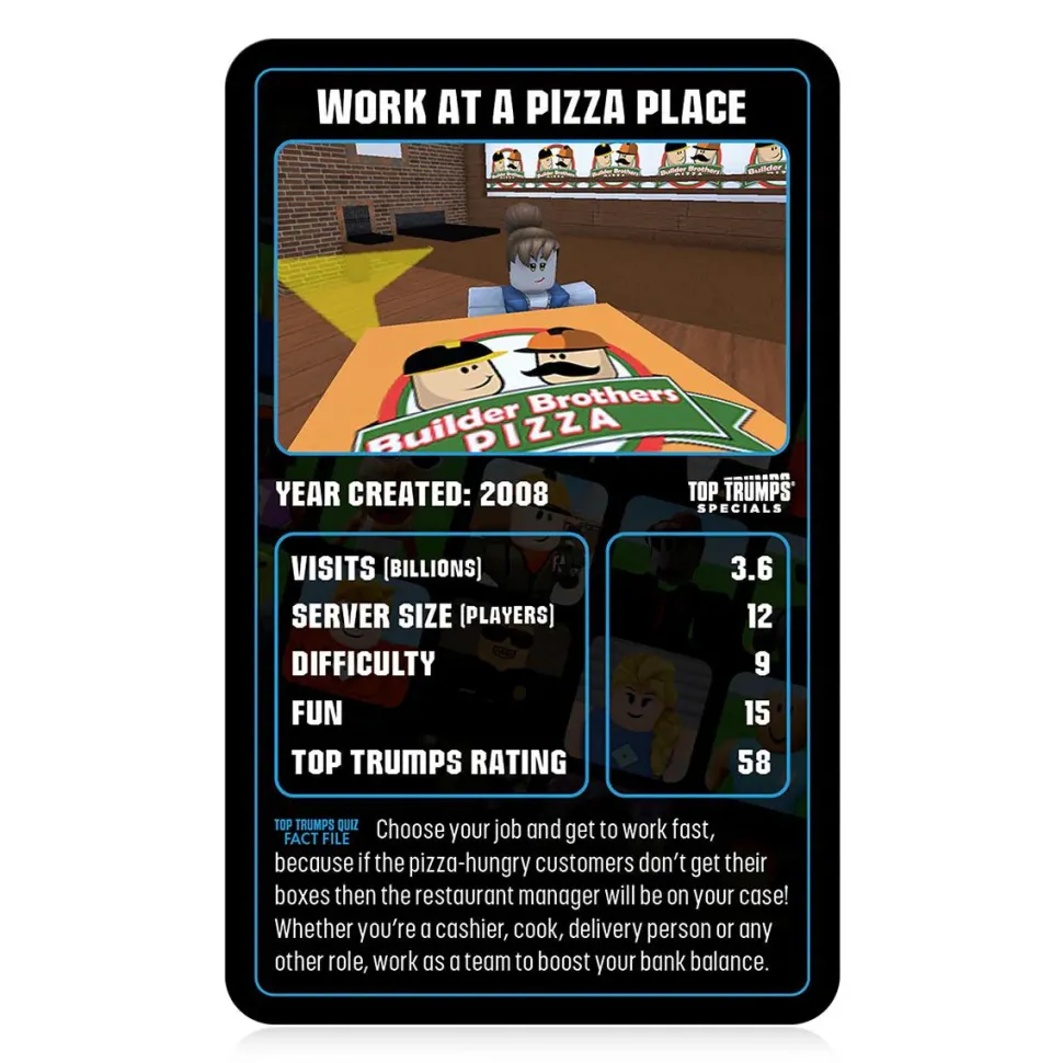 Top Trumps The Independent and Unofficial Guide to Roblox Card Game
