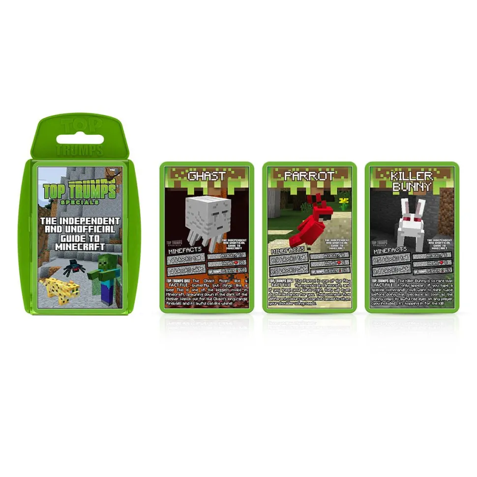 Top Trumps The Independent and Unofficial Guide to Minecraft Card Game