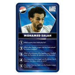 Top Trumps World Football Stars Blue Top Quiz Game