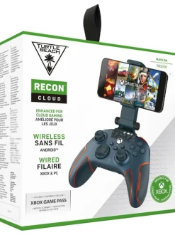 Turtle Beach Recon Controller: Cloud Magma for Xbox S|X, Windows 10/11, Android 8