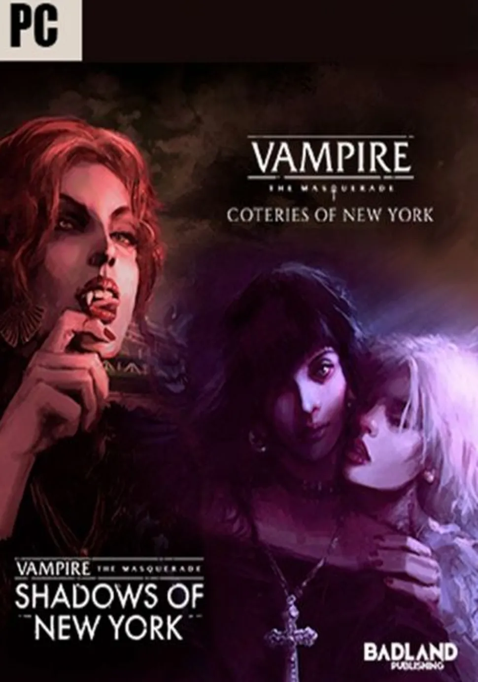 Vampire The Masquerade Coteries of New York + Shadows of New York (PC)