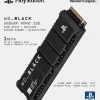 WD_Black SN850P NVMe 1TB SSD Game Drive + Heatsink (PS5)