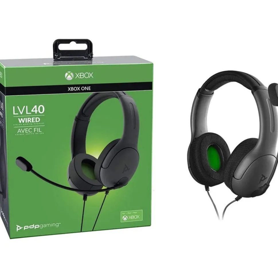 Xbox LVL40 Wired Headset - Grey (Xbox One)