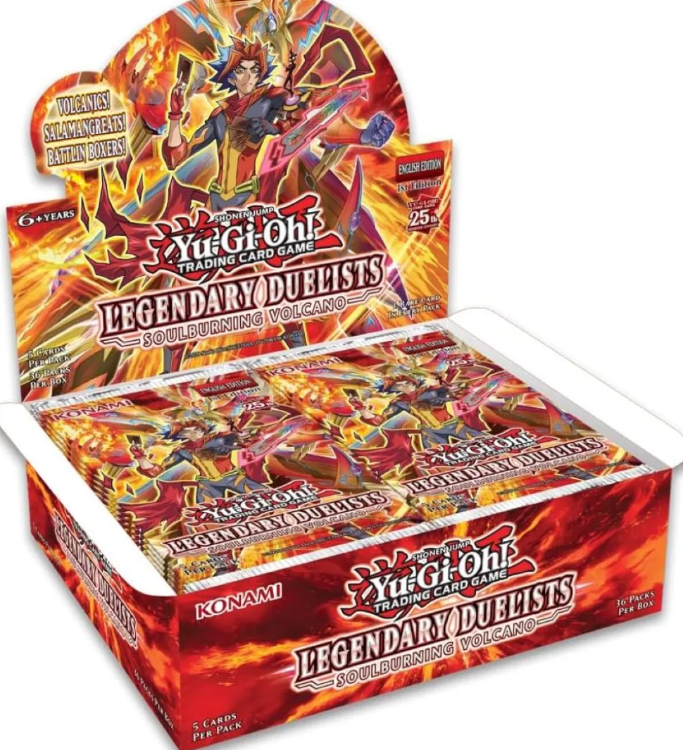Yu-Gi-Oh! TCG Legendary Duelists: Soulburning Volcano Booster Box