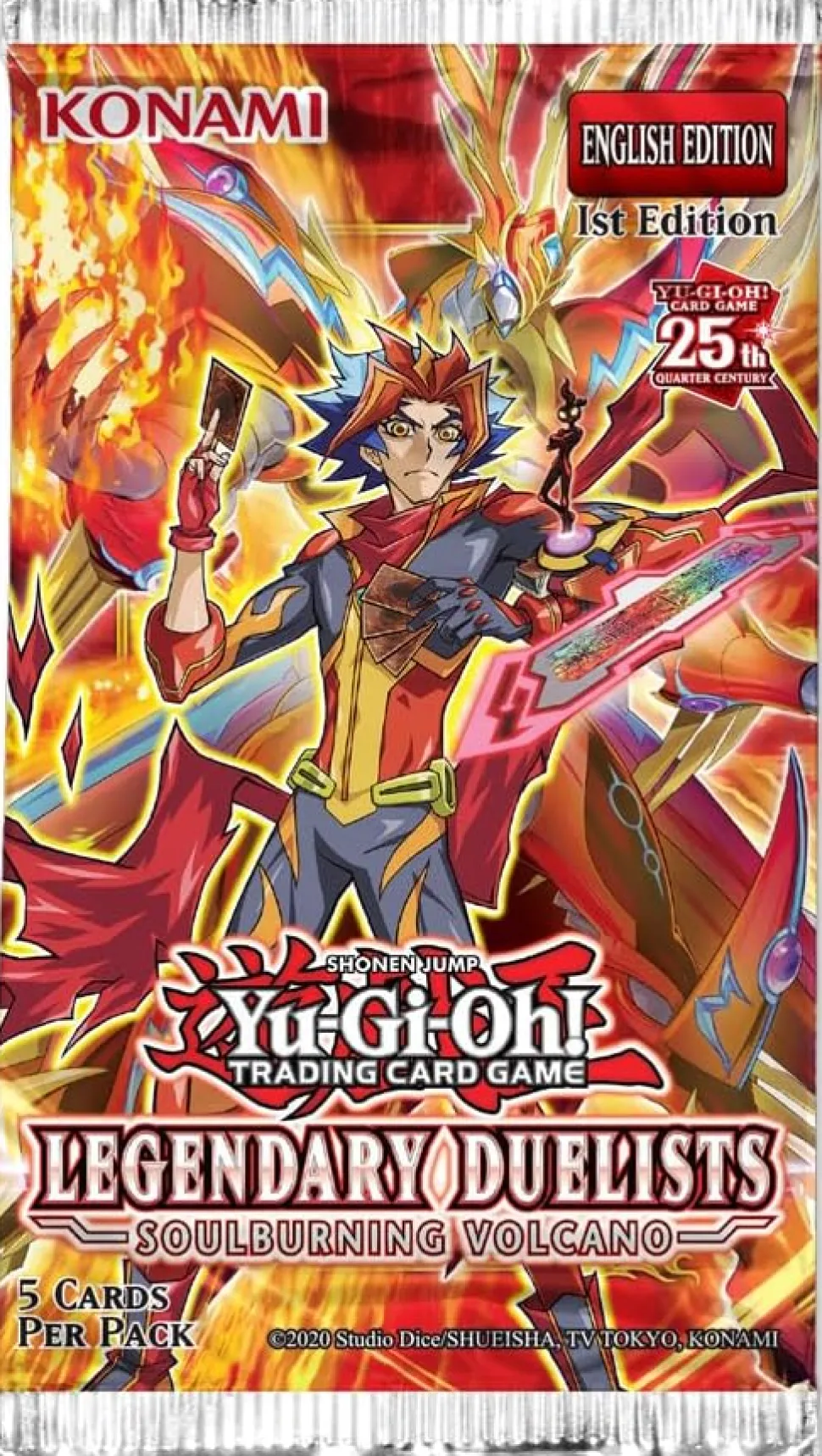 Yu-Gi-Oh! TCG Legendary Duelists: Soulburning Volcano Booster Box